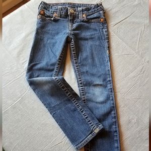 True Religion "Casey" straight leg jeans
